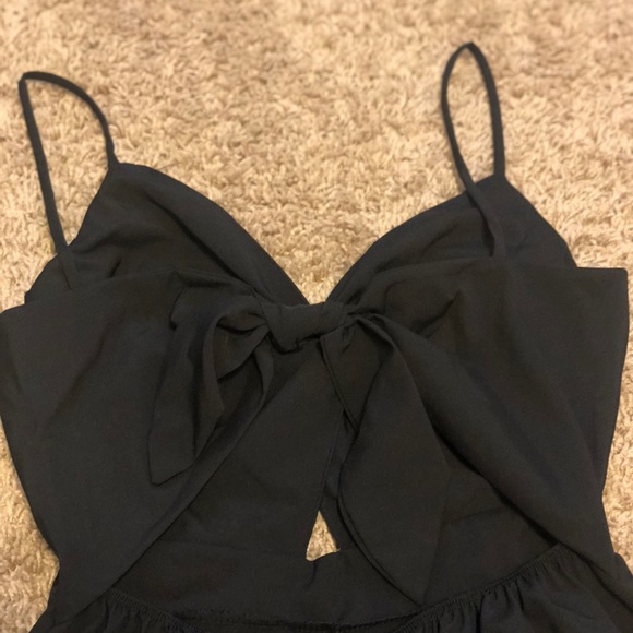 **SOLD** Clarissa the Black Romper - Picture 2 of 3